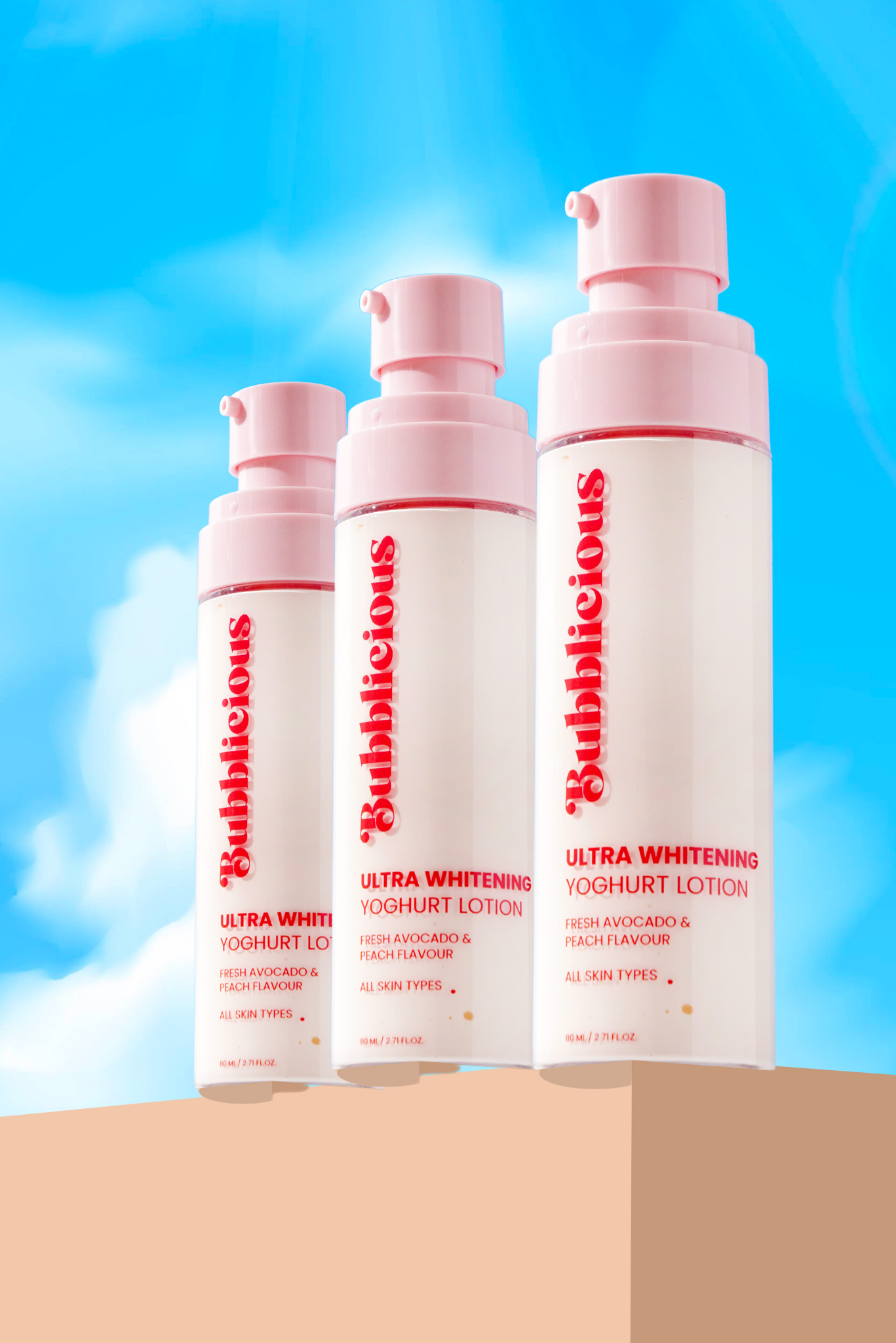 Whitening Lotion Bundle (3 bottles)